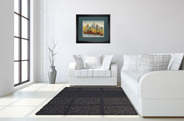 Central Park By Carmen Dolce 34X40 Framed Print