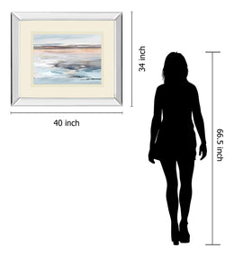 Beyond The Sea By Valeria Mravyan 34X40 Mirror Frame Print