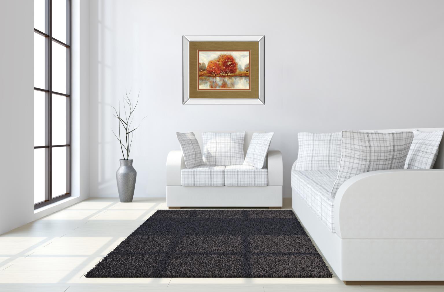 Together By Asia Jensen 34X40 Mirror Frame Print