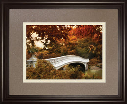 Bow Bridge By Tom Reeves 34X40 Framed Print