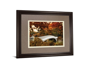 Bow Bridge By Tom Reeves 34X40 Framed Print