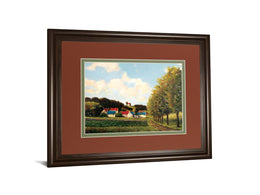 Little Farms By Pieter Molenaar 34X40 Framed Print