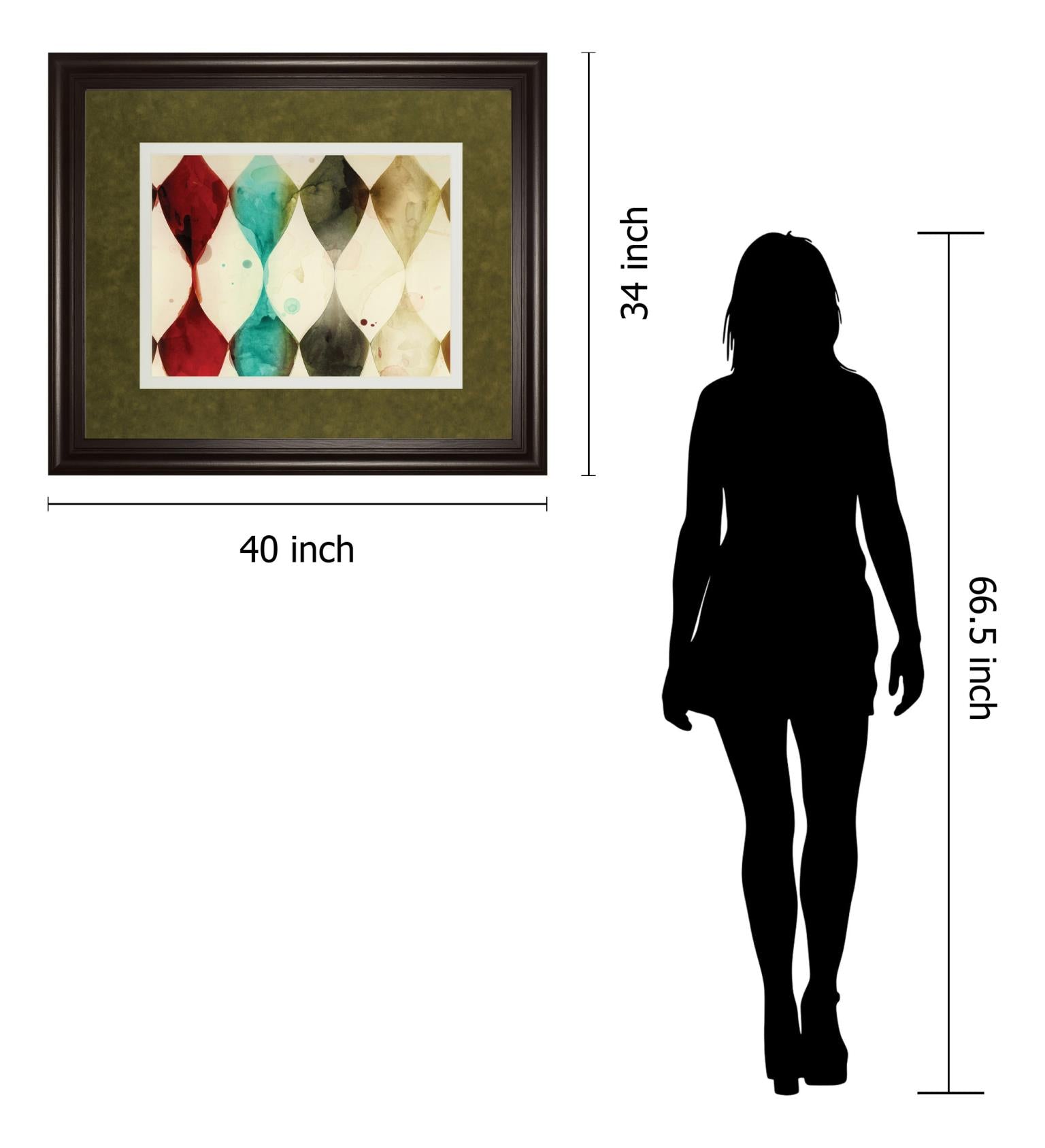 Spotted Heralds By Jessica Jenney 34X40 Framed Print