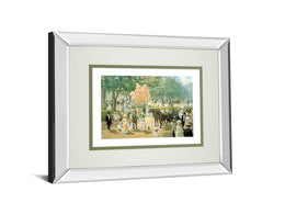 Balloon Seller By Alan Maley 34X40 Mirror Frame Print