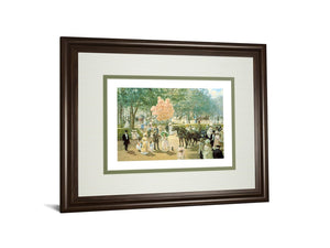 Balloon Seller By Alan Maley 34X40 Framed Print