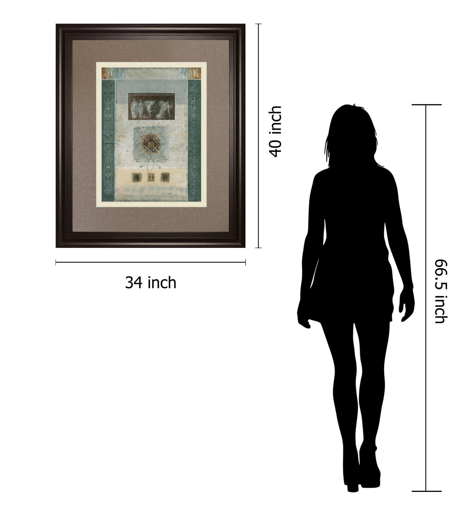 Romanesque I By Douglas 34X40 Framed Print