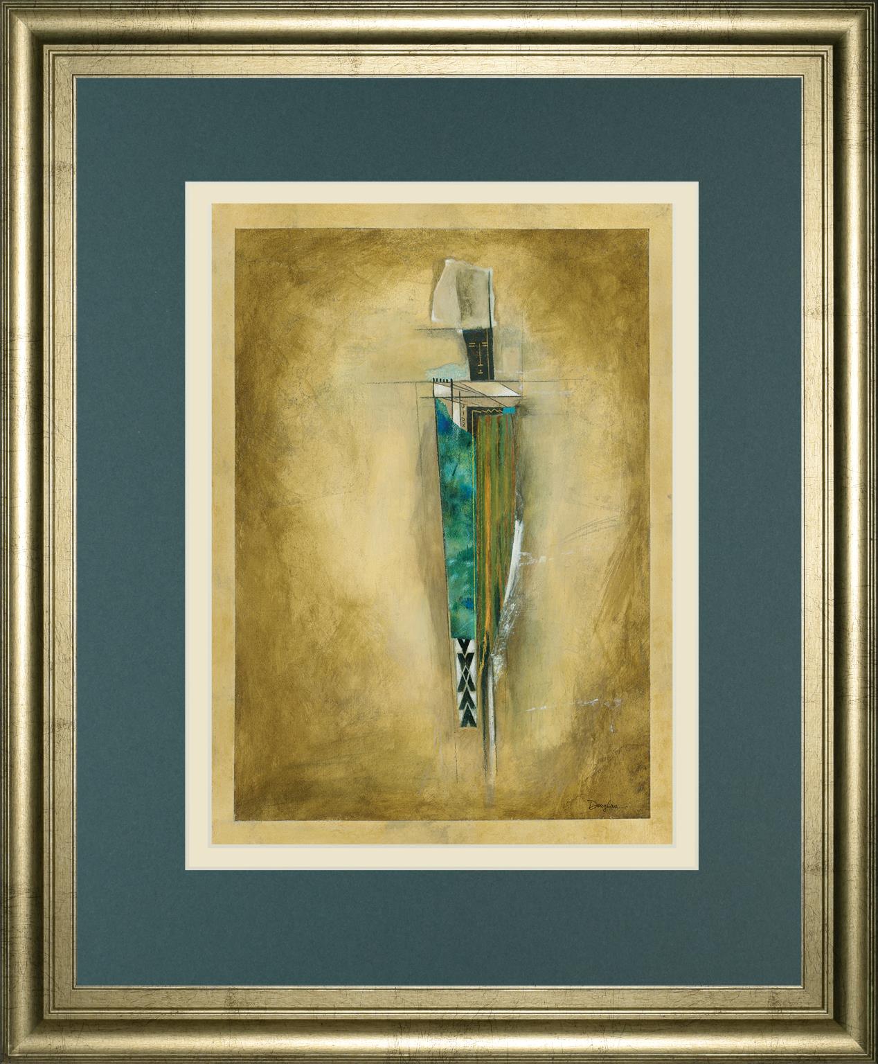 Shaman Of The Rain By Douglas 34X40 Framed Print