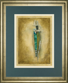 Shaman Of The Rain By Douglas 34X40 Framed Print