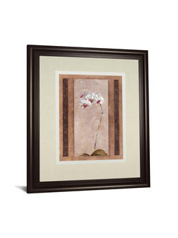 Contemporary Orchid Ii By Carney 34X40 Framed Print