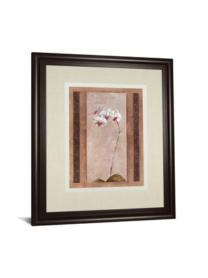 Contemporary Orchid Ii By Carney 34X40 Framed Print