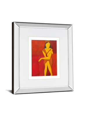 In View Of I By Augustine 34X40 Mirror Frame Print