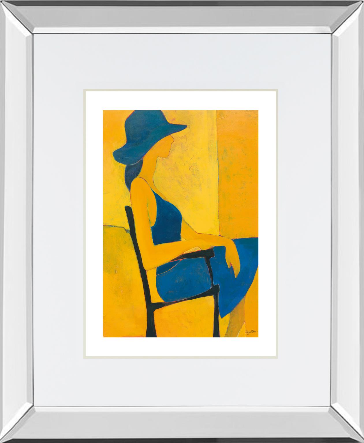 In View Of Ii By Augustine 34X40 Mirror Frame Print