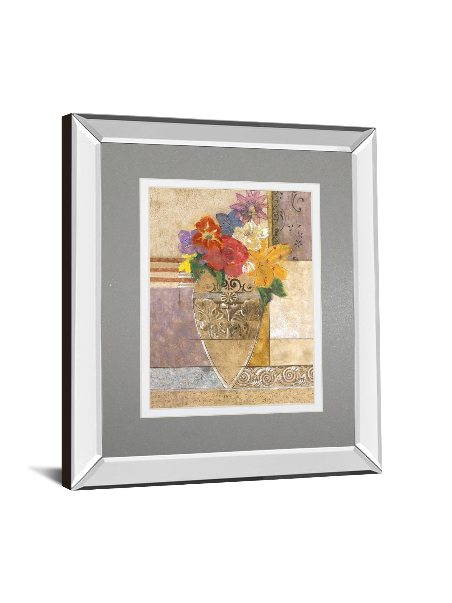 Rose By Hollack 34X40 Mirror Frame Print