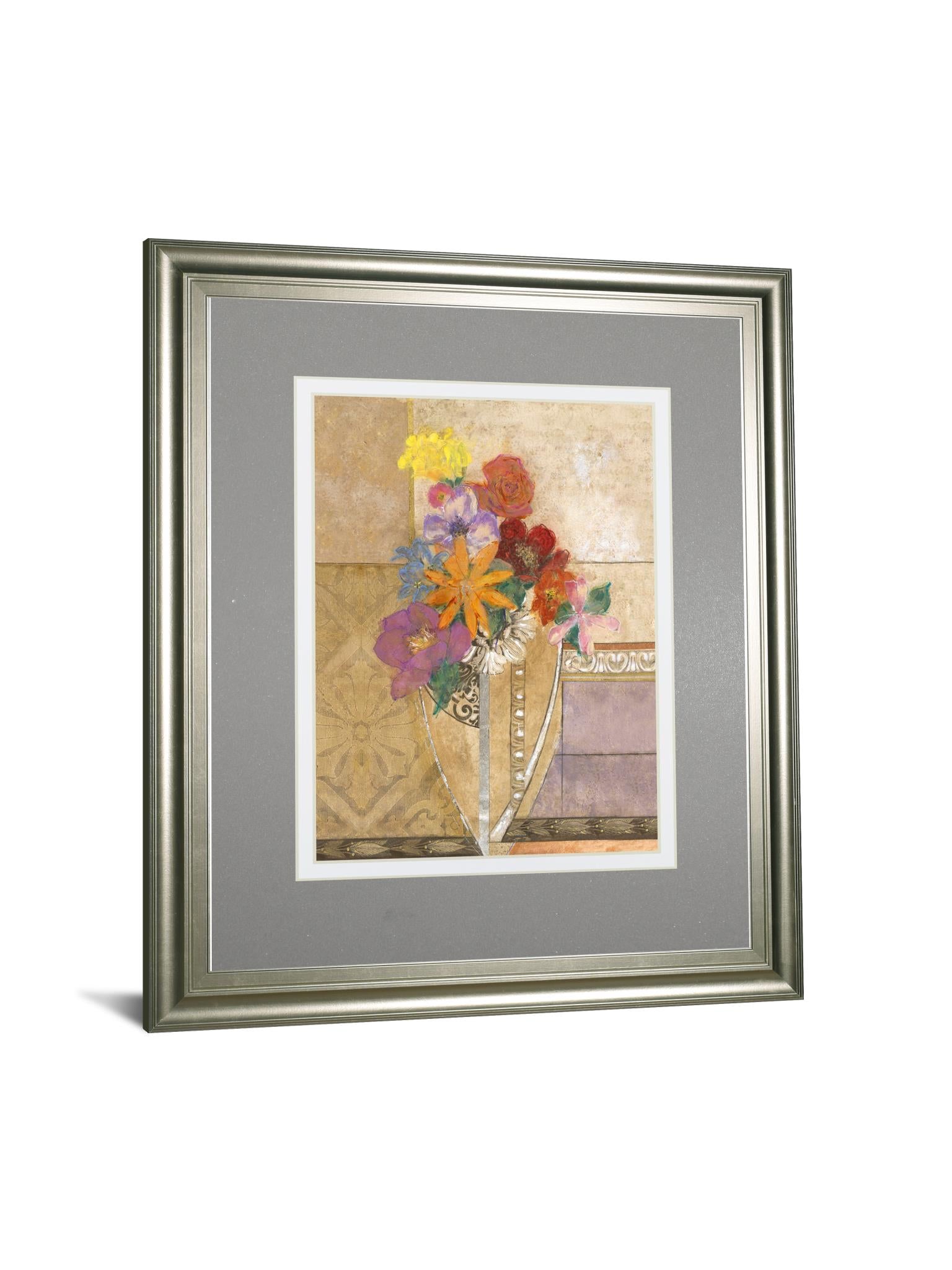 Pansy By Hollack 34X40 Framed Print