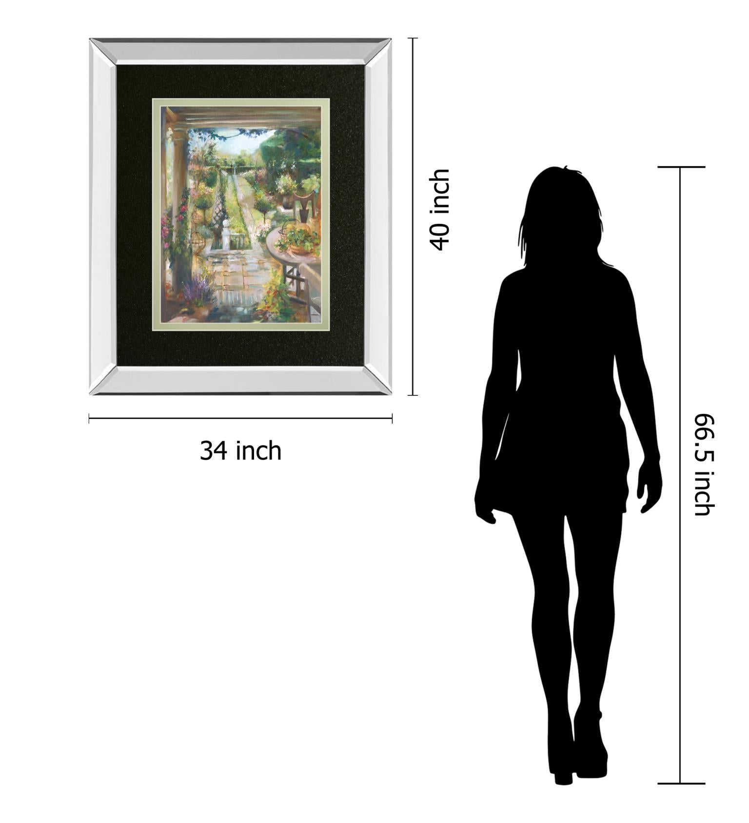 Serenity By Marysia 34X40 Mirror Frame Print