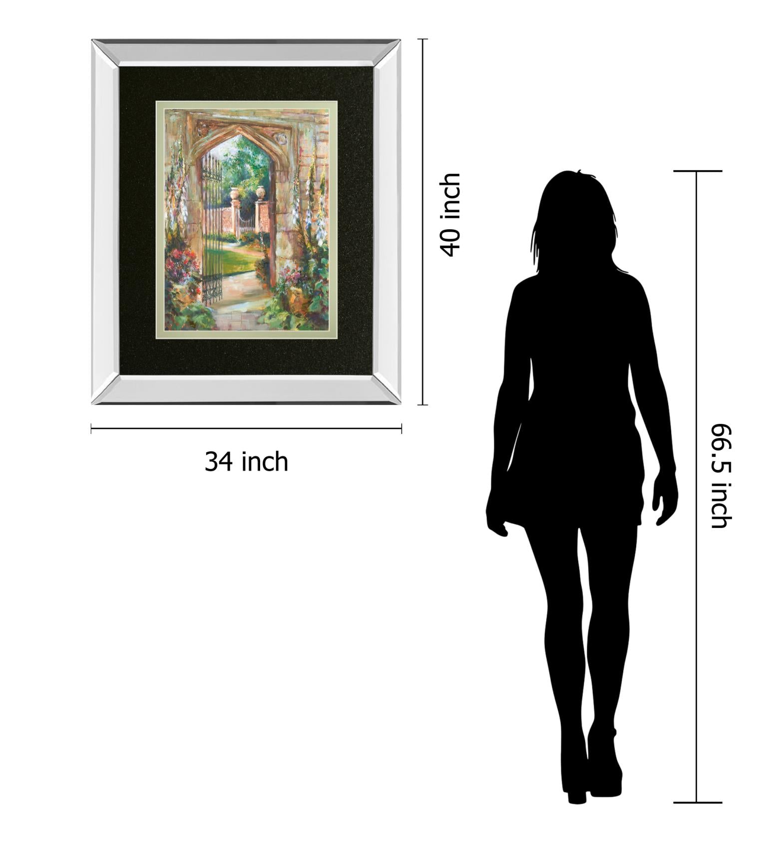 Invitation By Marysia 34X40 Mirror Frame Print