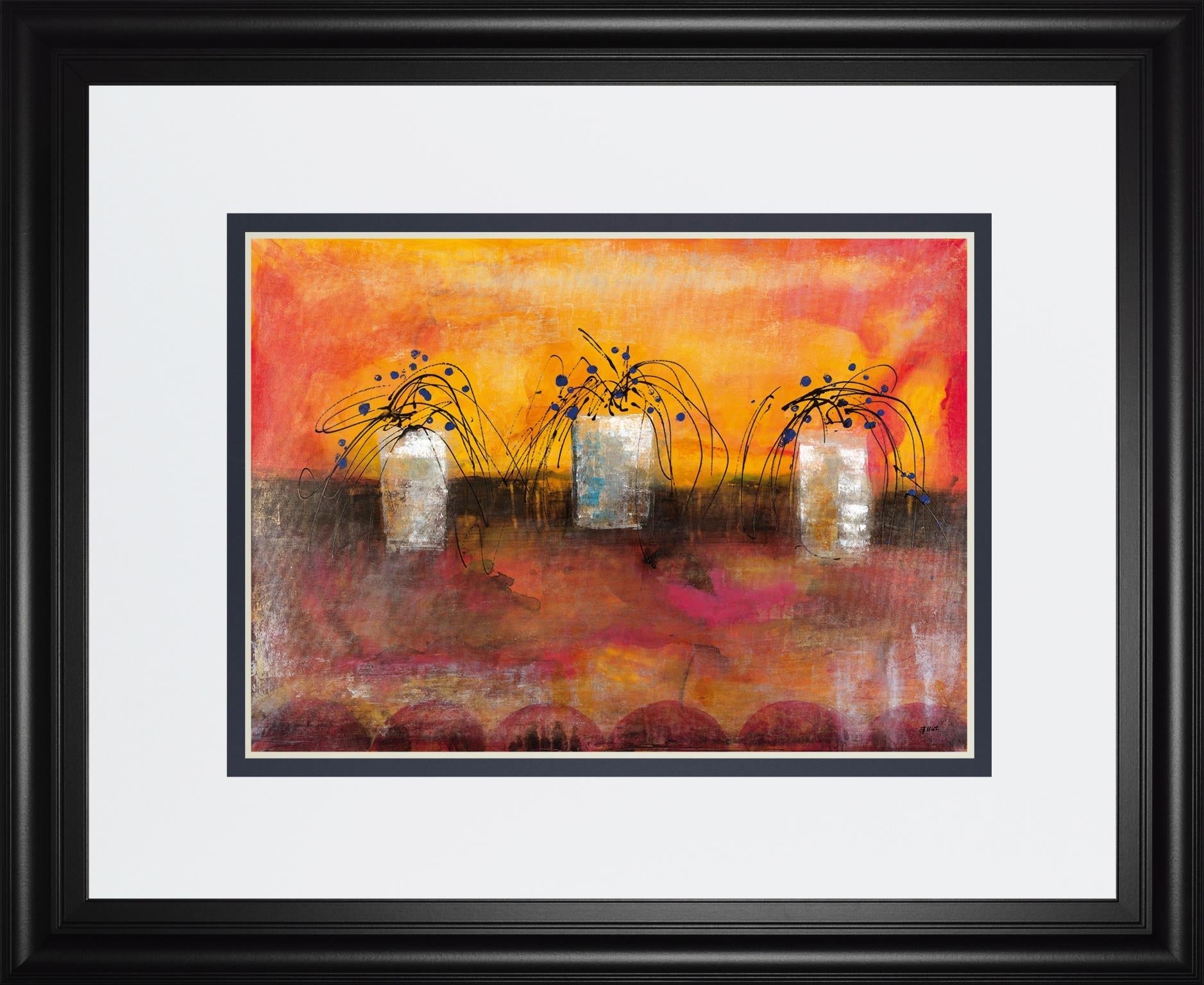 Old Boxes Iii By Elliot 34X40 Framed Print