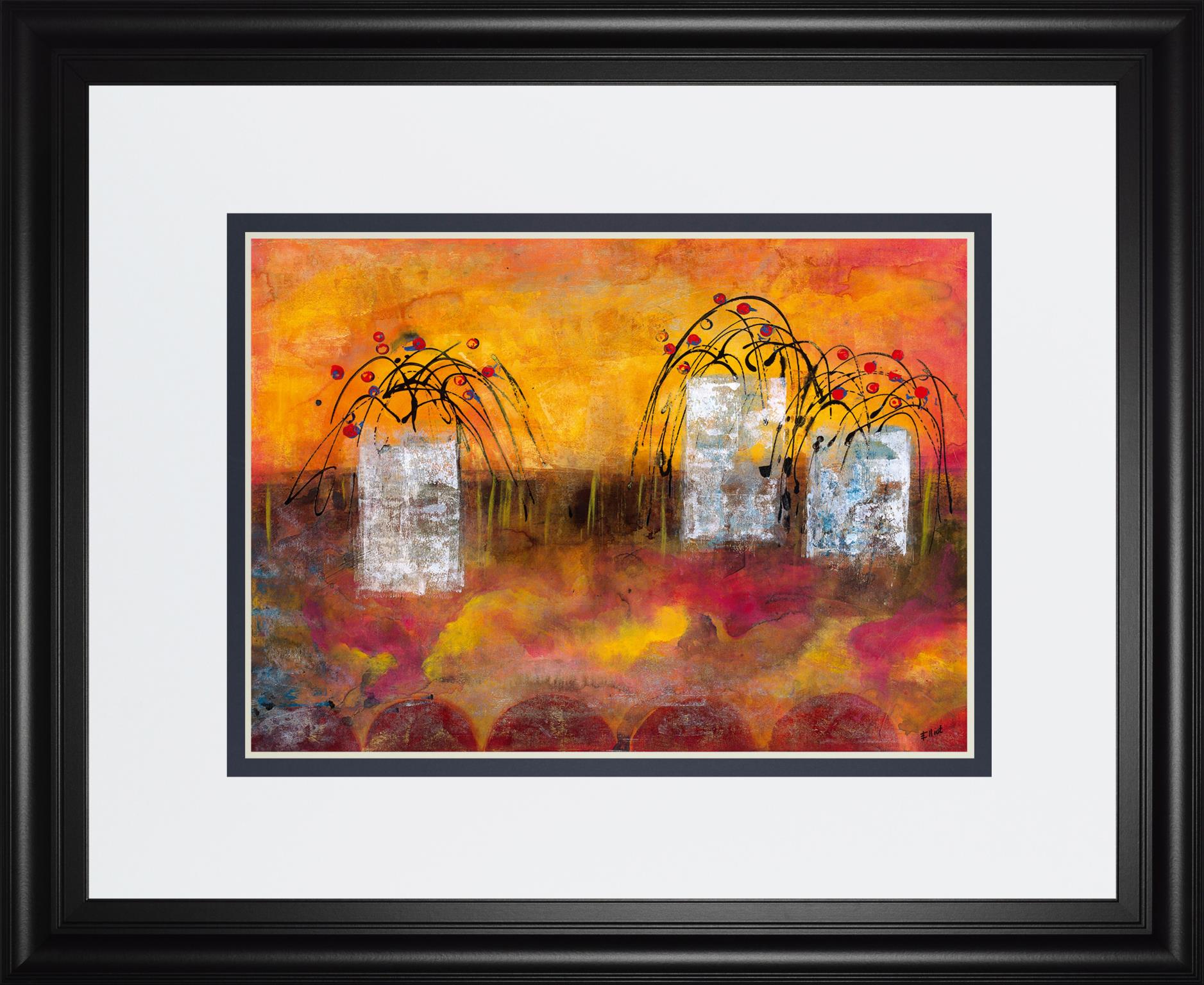Old Boxes Iv By Elliot 34X40 Framed Print