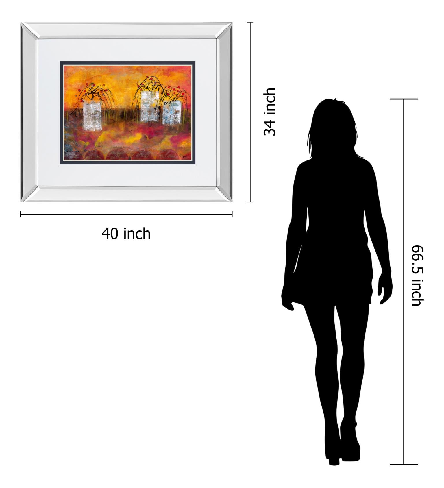 Old Boxes Iv By Elliot 34X40 Mirror Frame Print