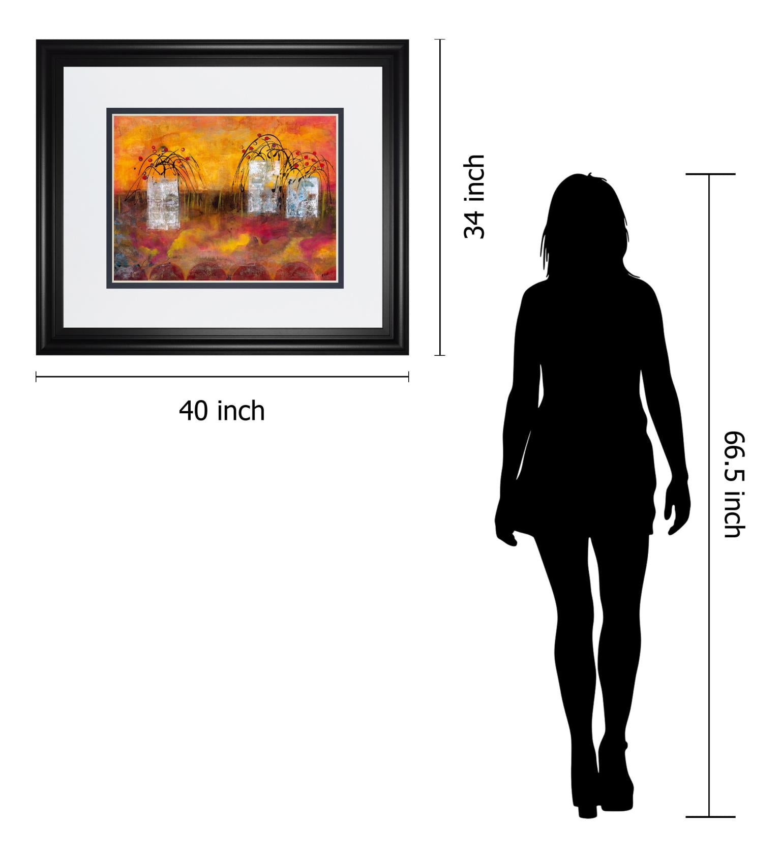 Old Boxes Iv By Elliot 34X40 Framed Print