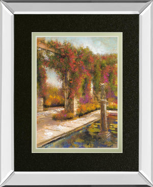 English Garden I By Patrick 34X40 Mirror Frame Print