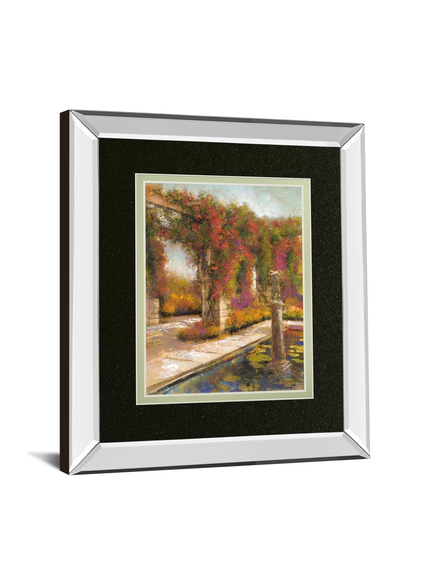 English Garden I By Patrick 34X40 Mirror Frame Print