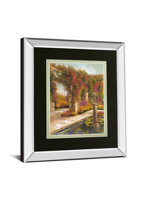 English Garden I By Patrick 34X40 Mirror Frame Print