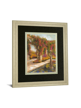 English Garden I By Patrick 34X40 Framed Print