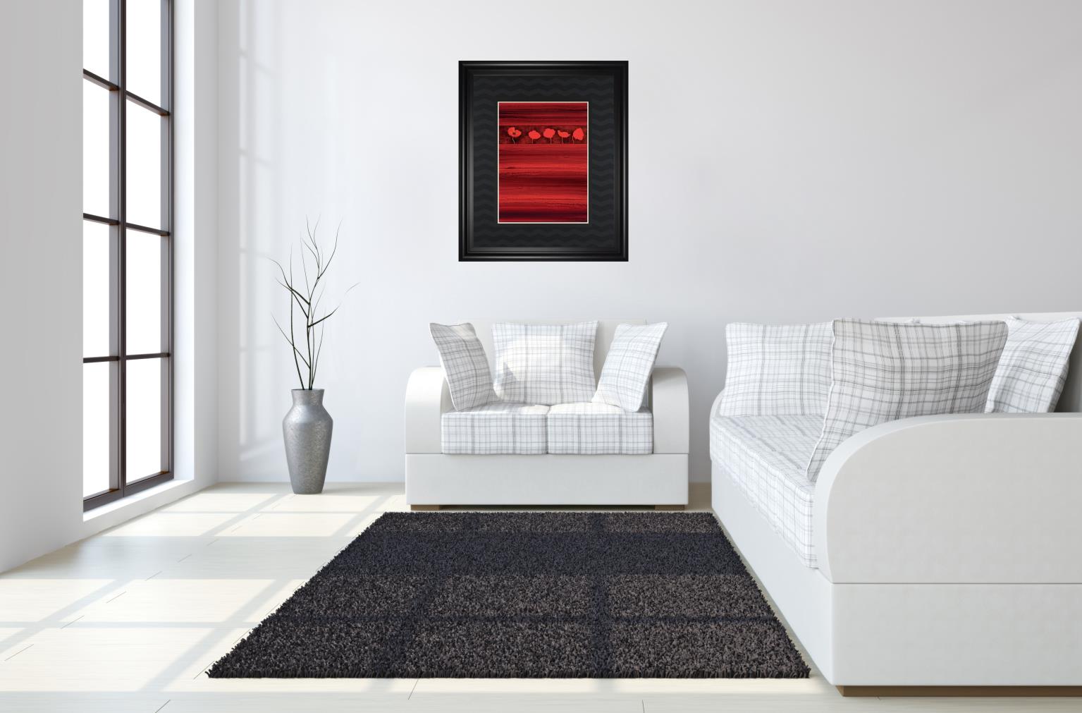 Red Passion By Holman 34X40 Framed Print