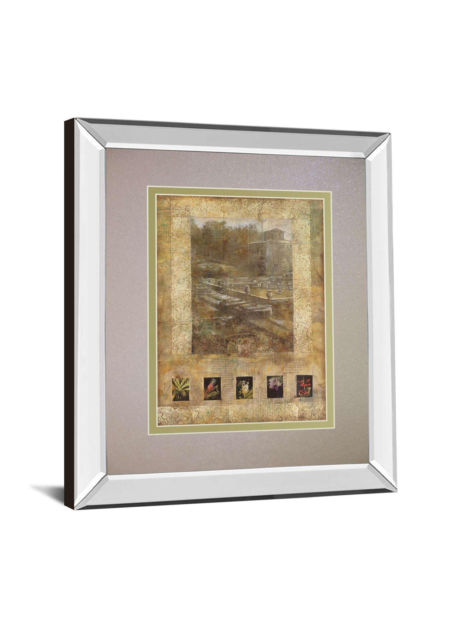 Botany Journal I By Kemp 34X40 Mirror Frame Print