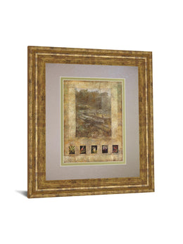 Botany Journal I By Kemp 34X40 Framed Print