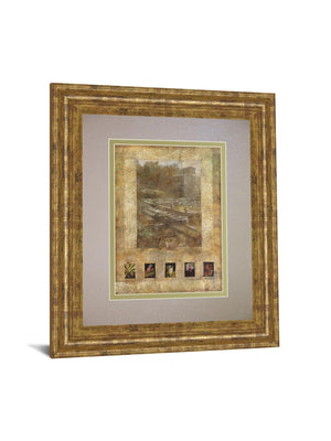 Botany Journal I By Kemp 34X40 Framed Print
