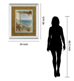 Ocean Retreat Ii By Stiles 34X40 Mirror Frame Print