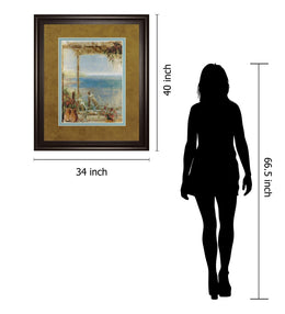 Ocean Retreat Ii By Stiles 34X40 Framed Print
