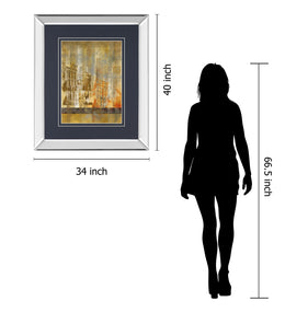 Arculat Ii By Kemp 34X40 Mirror Frame Print