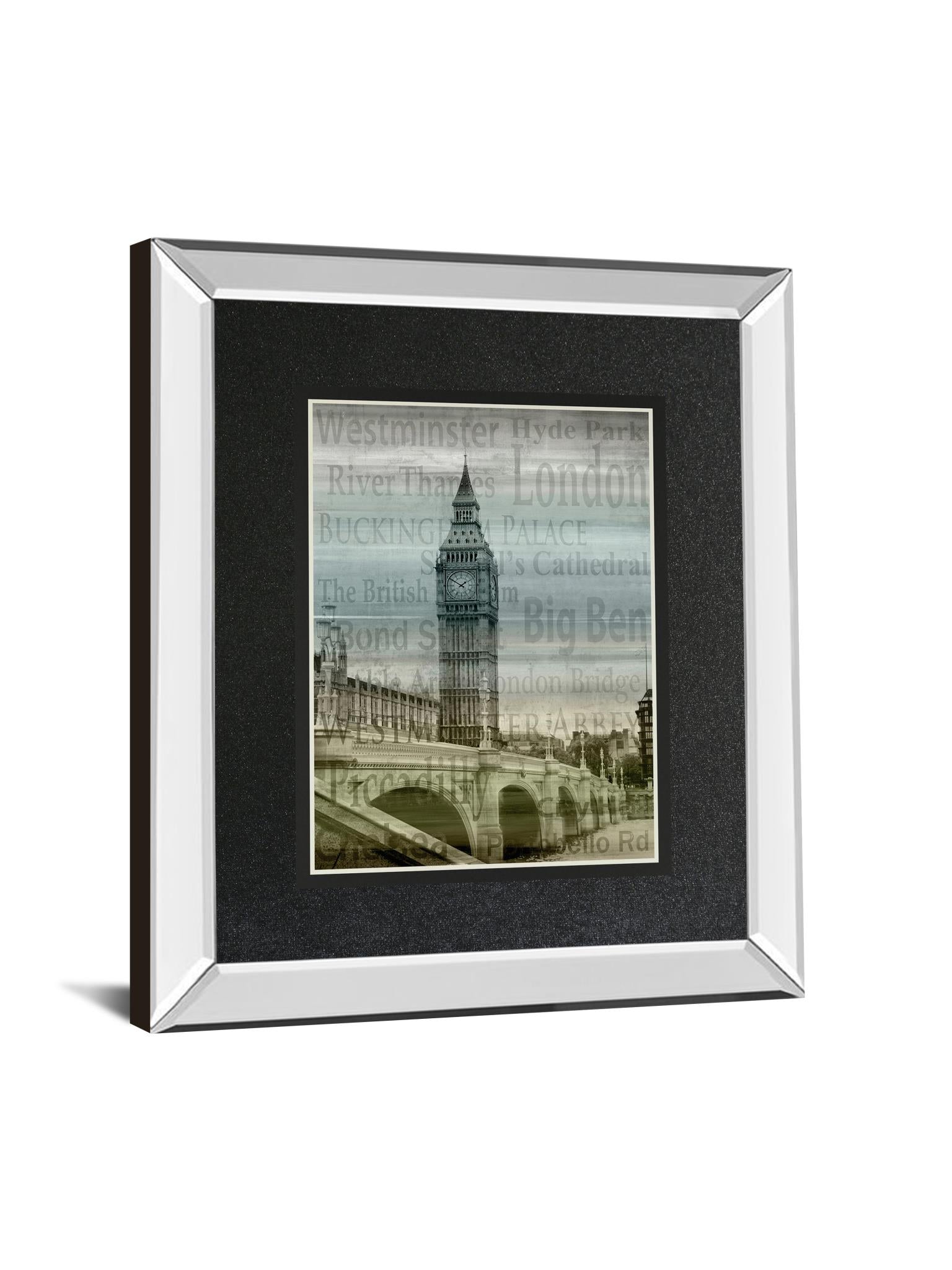 Big Ben By Alan Lambert 34X40 Mirror Frame Print