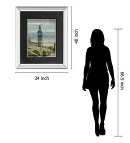Big Ben By Alan Lambert 34X40 Mirror Frame Print