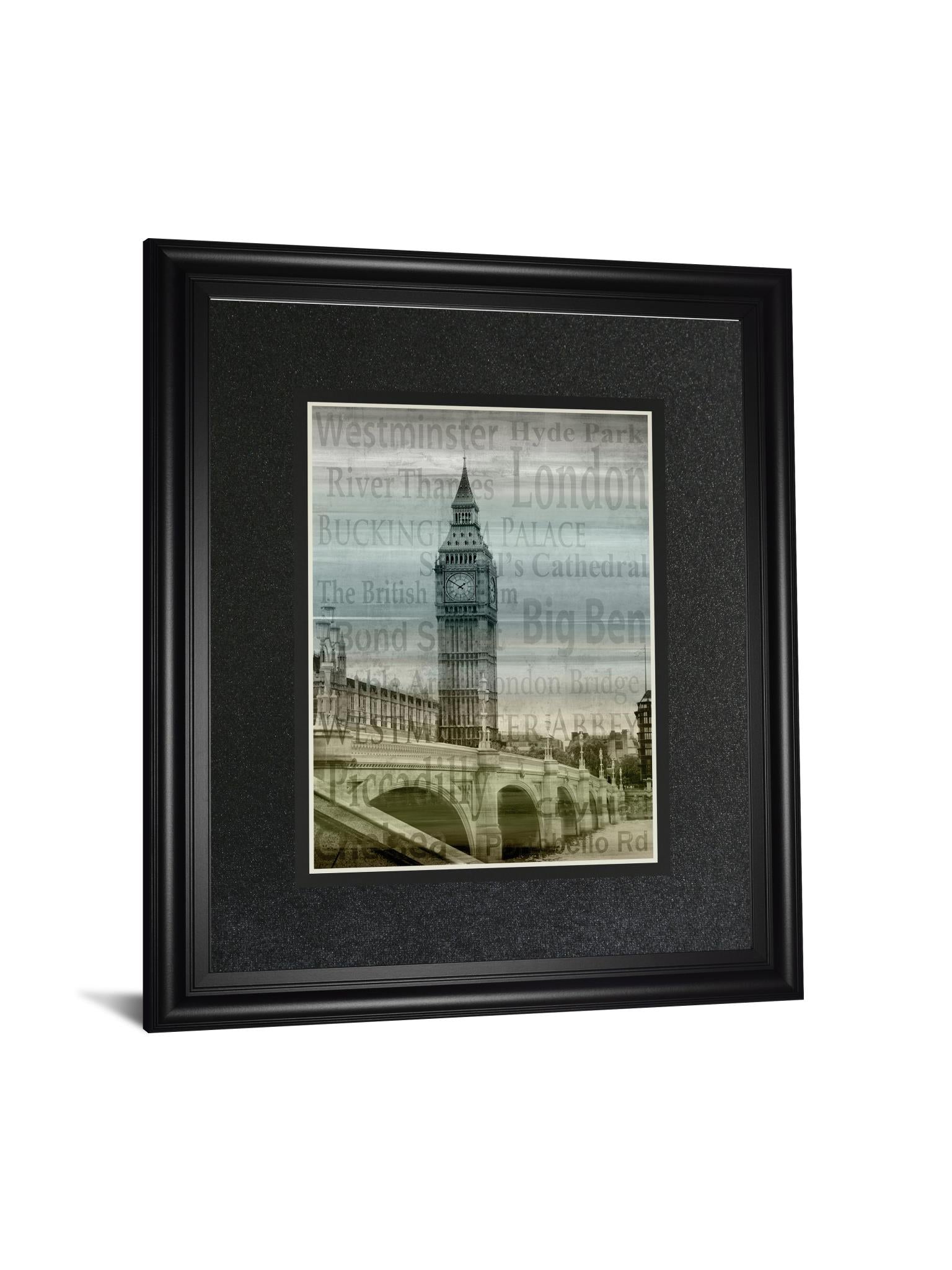 Big Ben By Alan Lambert 34X40 Framed Print