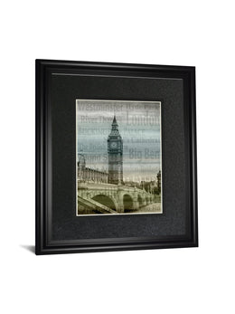 Big Ben By Alan Lambert 34X40 Framed Print