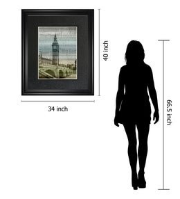 Big Ben By Alan Lambert 34X40 Framed Print