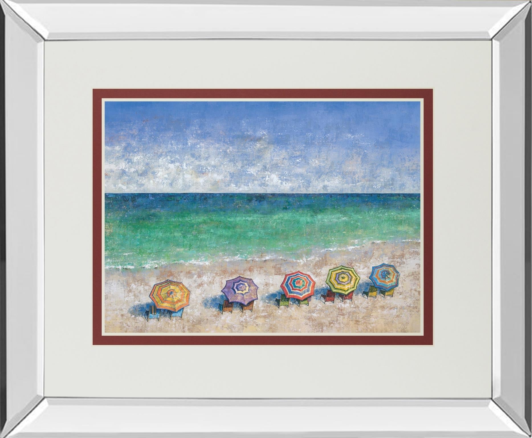 South Shore Ii By Dominick 34X40 Mirror Frame Print