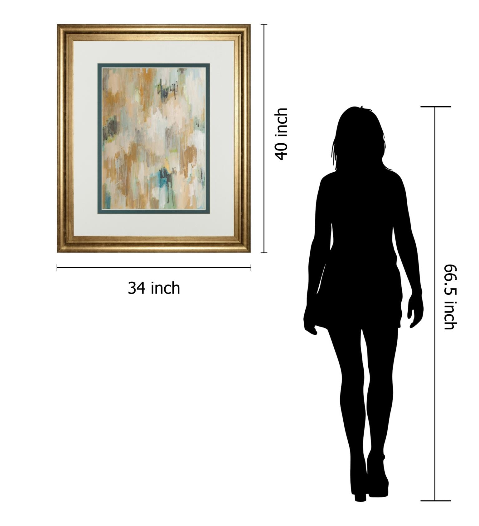 Nocturne Afternoon By Robert Creswell 34X40 Framed Print