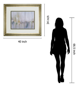 Infinite Reflections By Jacueline Ellens 34X40 Framed Print