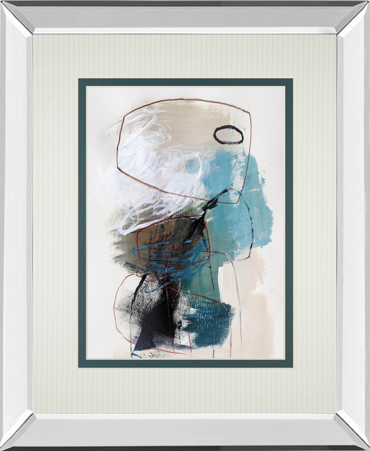 In The Middle I By Barnes, N. 34X40 Mirror Frame Print