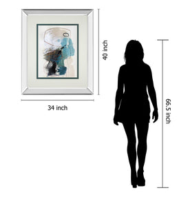 In The Middle I By Barnes, N. 34X40 Mirror Frame Print