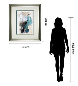 In The Middle I By Barnes, N. 34X40 Framed Print