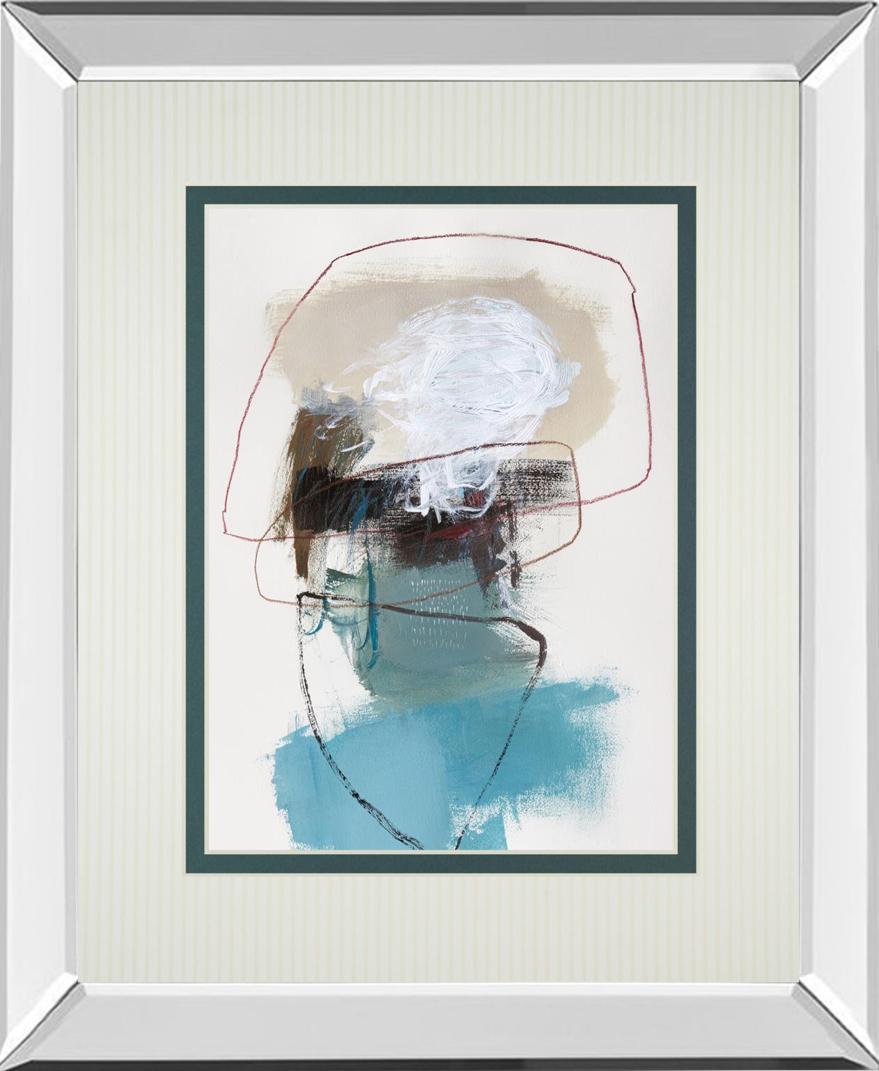 In The Middle Ii By Barnes, N. 34X40 Mirror Frame Print