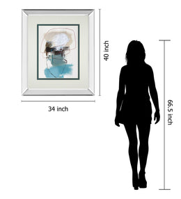 In The Middle Ii By Barnes, N. 34X40 Mirror Frame Print