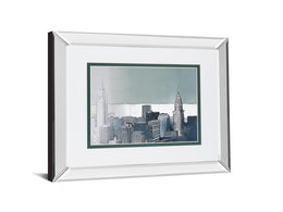 Chrysler And Empire State Spain By Farre`, J. 34X40 Mirror Frame Print