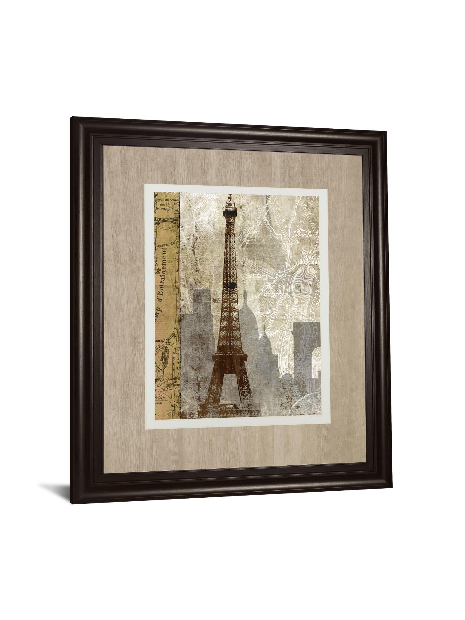 April In Paris By Mallett, K 34X40 Framed Print
